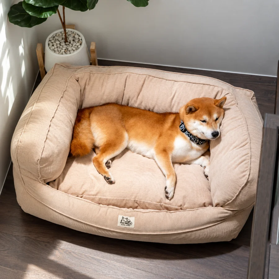 Corduroy Fabric Bed